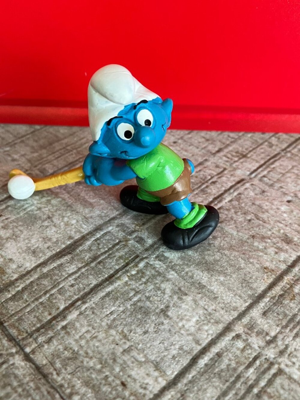 Vintage Smurf Figures 1975-1981 PEY0 Set of 5 - Picture 8 of 12